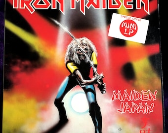 IRON MAIDEN - Maiden Japan - 1981 lp origineel vintage vinylplatenalbum