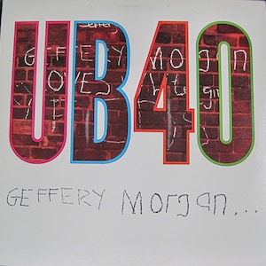 UB40 - Geffery Morgan Lp 1984 Vintage Vinyl Record Album