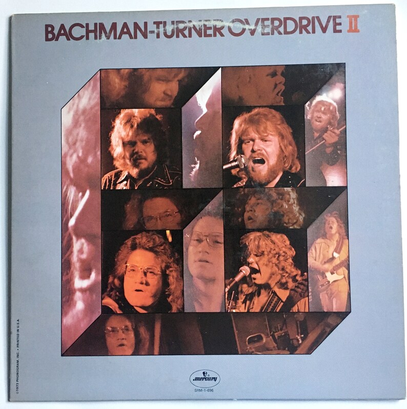 Bachman Turner Overdrive II Lp 1973 Original Vintage Vinyl Record Album