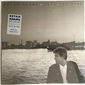 BRYAN ADAMS SEALED- Into The Fire Lp 1987 Original Vintage Vinyl Record Album