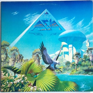 ASIA - Alpha Lp 1983 Original Vintage Vinyl Album Record