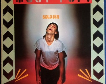 IGGY POP - SOLDIER Lp 1980 Original Vintage Vinyl Record Album
