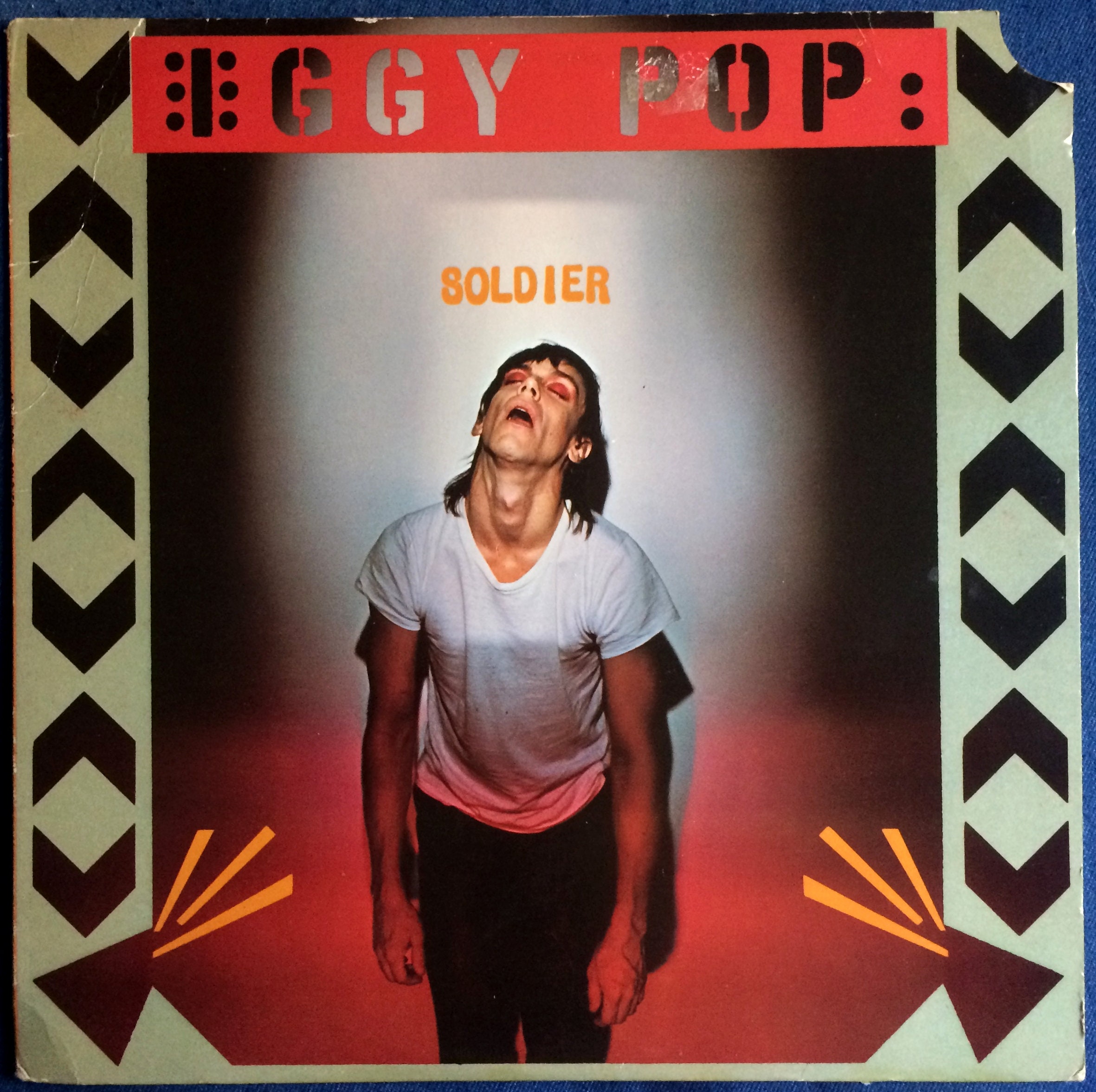 IGGY POP SOLDIER Lp 1980 Original Vintage Vinyl Record Album - Etsy