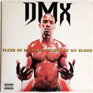 DMX - Flesh Of My Flesh Blood Of My Blood LP 2000 Original Def Jam Gold Stamp  DJ Promo Vintage Vinyl Record Album
