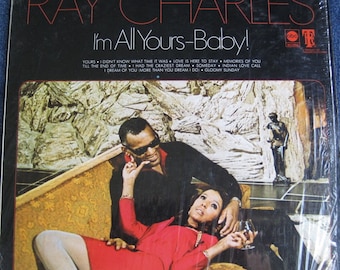 RAY CHARLES - Im All Yours Baby 1969 LP Original Vintage Vinyl Schallplattenalbum