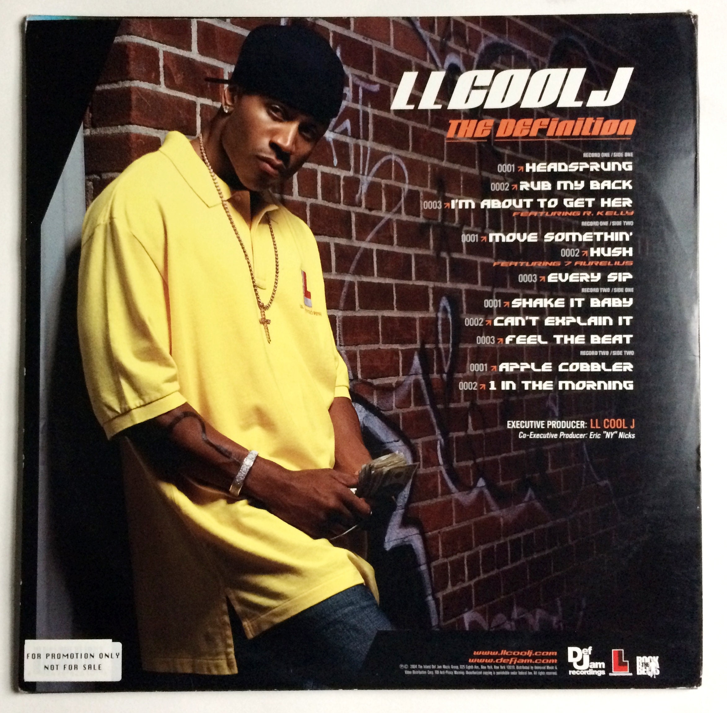 L L COOL J - THE Definition Lp Original Vintage Vinyl Record Album