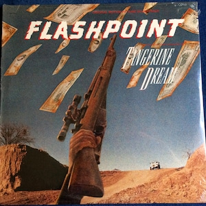 TANGERINE DREAM SEALED Flammpunkt Soundtrack Lp 1984 Original Vintage Vinyl Schallplatte Album Mint