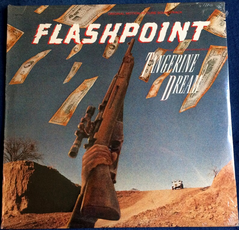 TANGERINE DREAM SEALED Flashpoint Soundtrack Lp 1984 Original Vintage ...
