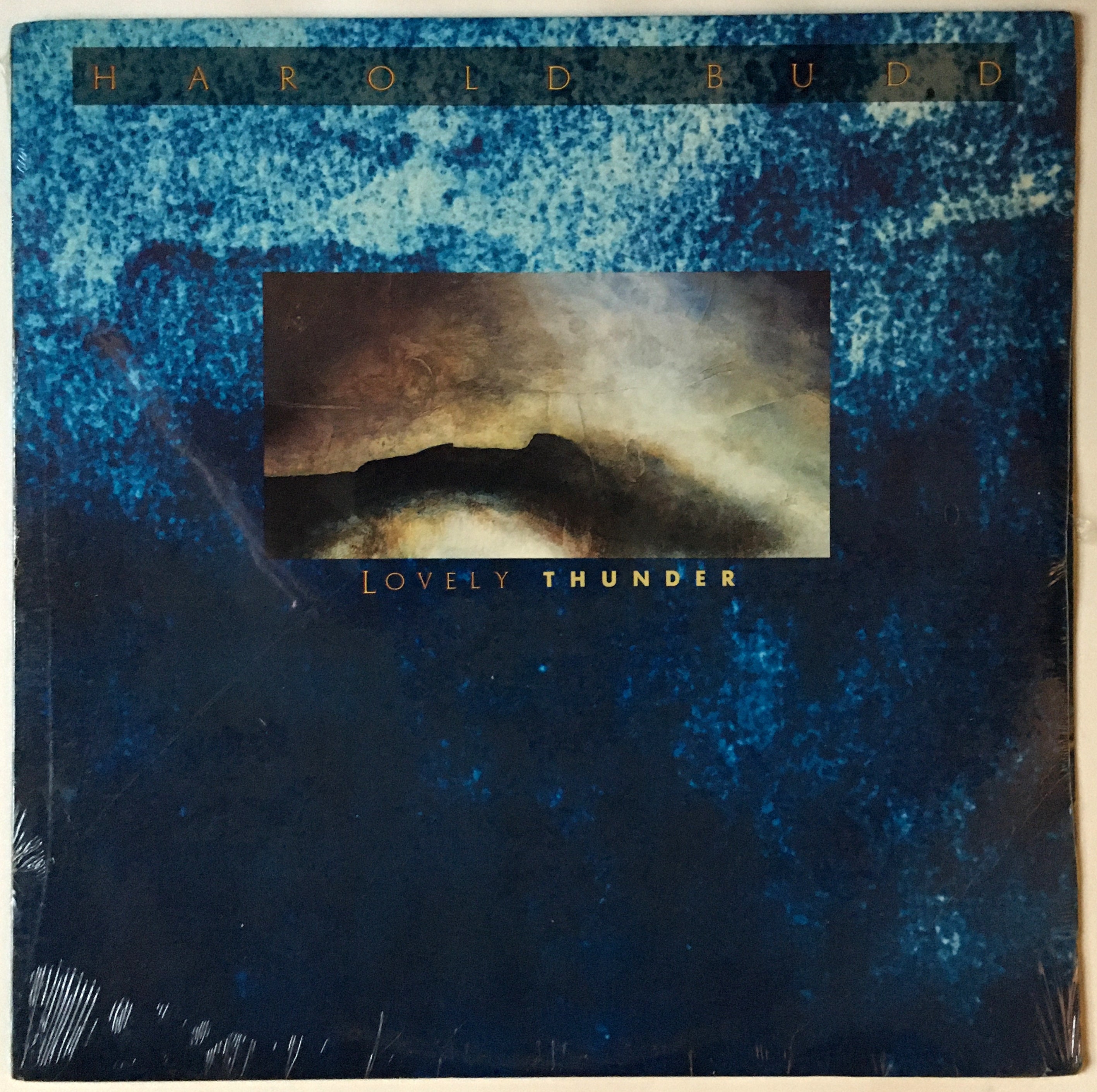 HAROLD BUDD SEALED - Lovely Thunder Lp 1980 Original Vintage Vinyl 