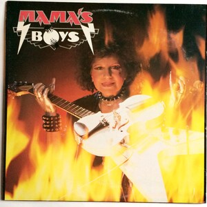 MAMA&#39;S BOYS 4th Lp 1984 Original Vintage Vinyl Record Album