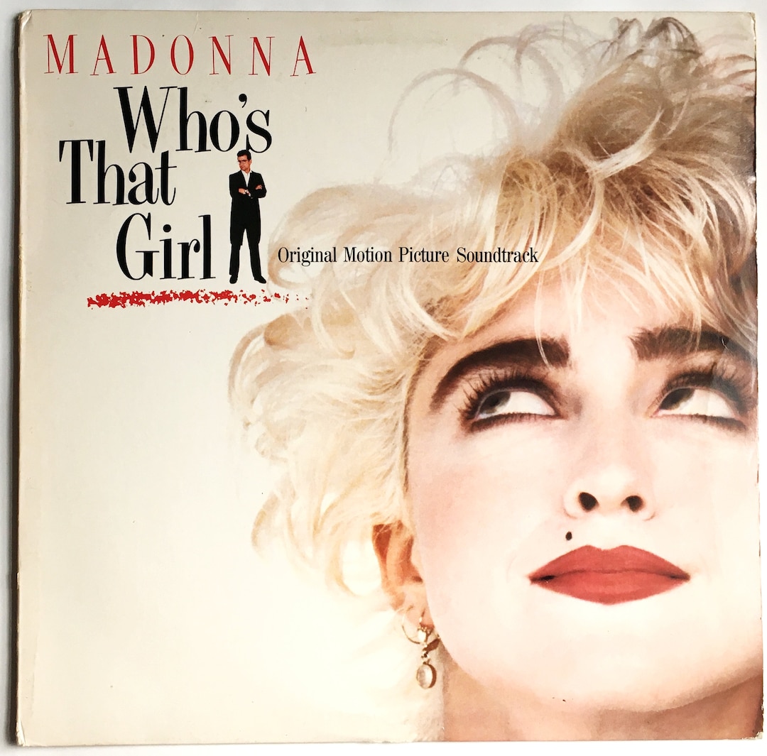 未開封　Madonna who’s that girl 12inch MADONNA WHO'S THAT GIRL 12'' VINYL US 1987 LP RECORD Sire