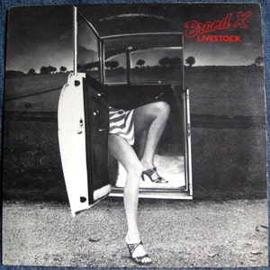 BRAND X Livestock Lp 1977 Original Vintage Vinyl Record Album