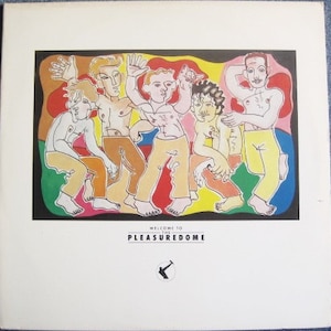 Frankie Goes To Hollywood - Welcome To The Pleasuredome Lp 1984 Double 2 Disc Original Vintage Vinyl Record Album