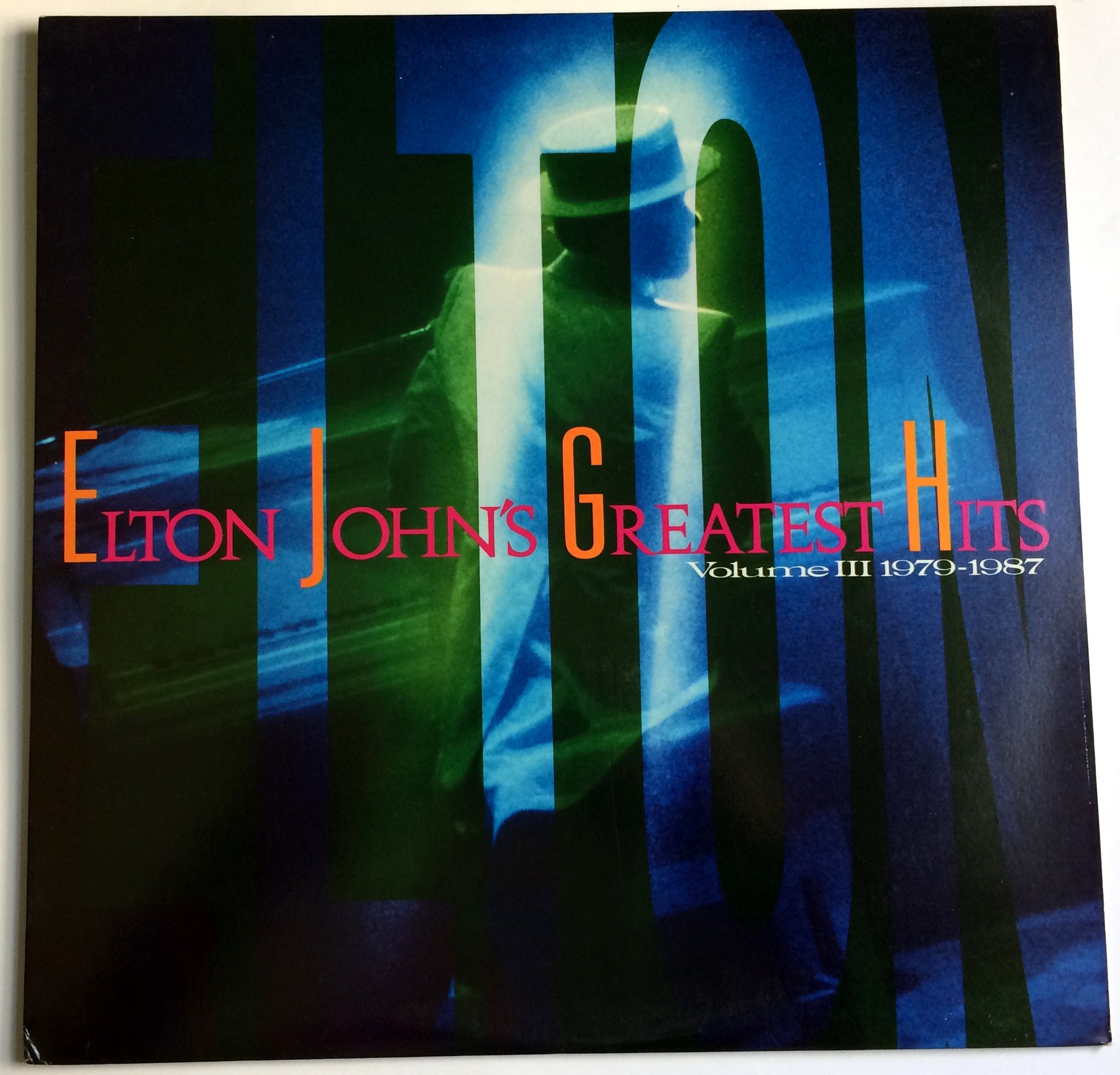 ELTON JOHN Greatest Hits Volume 3 Lp 1987 Original Vintage Vinyl Record Album