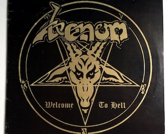 VENOM Welcome To Hell Lp 1981 Original Vintage Vinyl Record Album