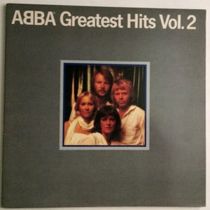ABBA GREATEST HITS Volume 2 1979 Original Vintage Vinyl Record Album