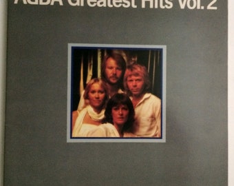 ABBA GREATEST HITS Volume 2 1979 Original Vintage Vinyl Record Album