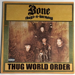 BONE THUGS N HARMONY - Thug World Order 2002 Doble LP Álbum de vinilo vintage original