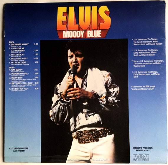 7” EP Elvis Presley Blue UK Original 【公式通販】