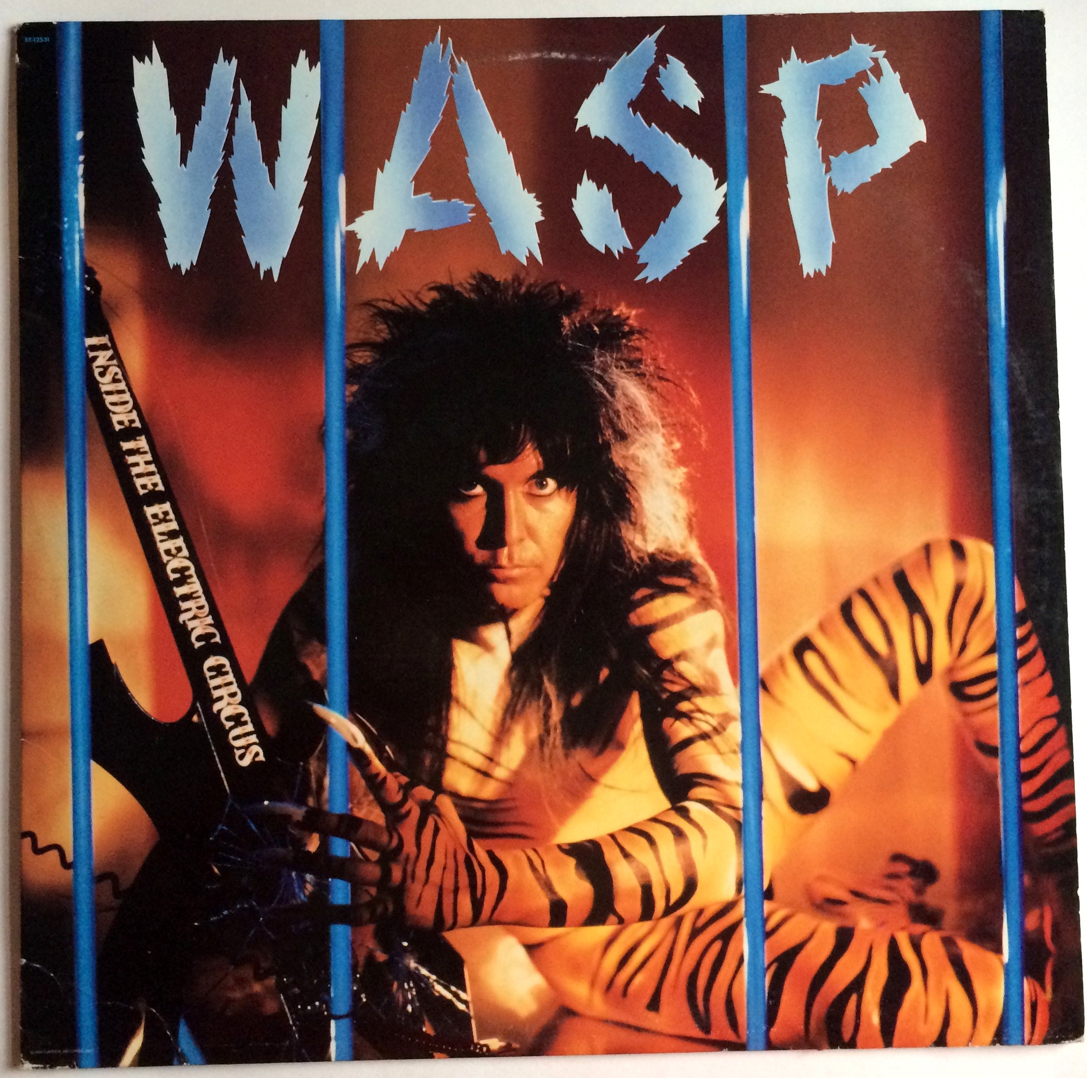 W.A.S.P. Inside The Electric Circus レコード W.A.S.P. - Inside the Electric Circus Lp 1986 Original Vintage