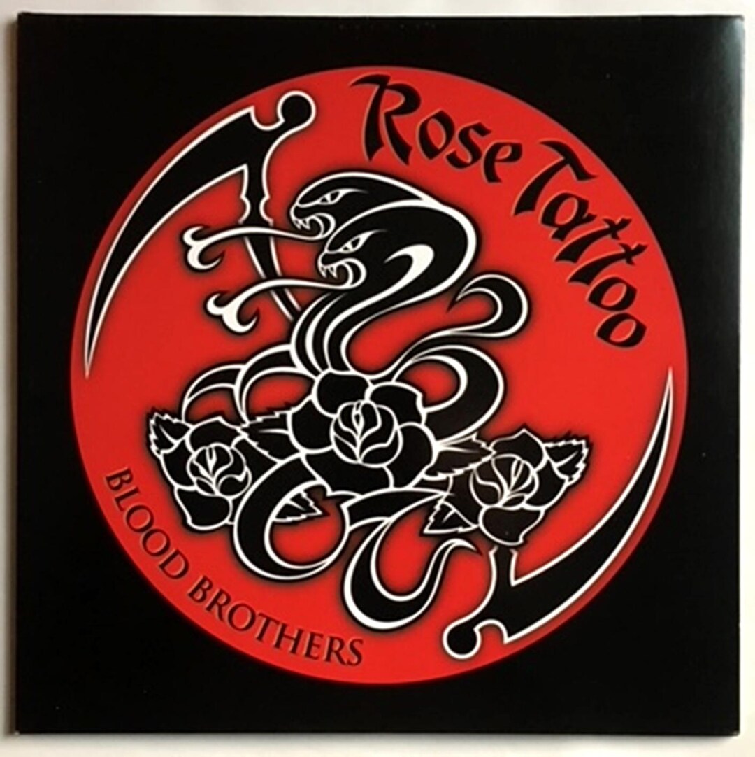 ROSE TATTOO - Blood Brothers LP 1st Vinyl Pressing Vintage Original ...