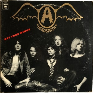 AEROSMITH - Get Your Wings Lp 1974 Original Vintage Vinyl Schallplatte Album