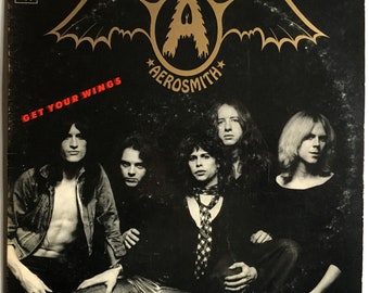 AEROSMITH - Get Your Wings Lp 1974 Original Vintage Vinyl Record Album