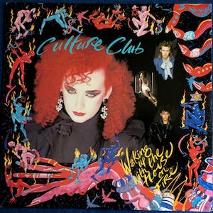 CULTURE CLUB - Waking Up With The House On Fire Lp 1984 Original Vintage Vinyl Record Album
