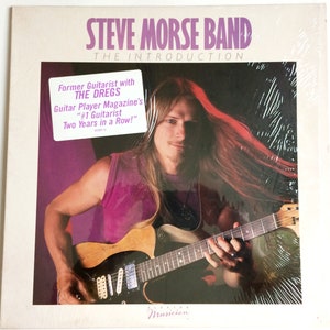 STEVE MORSE BAND - The Introduction Lp 1984 Original Vintage Vinyl Record Album Mint