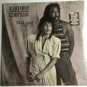 ASHFORD & SIMPSON SEALED Real Love Lp 1986 Original Vintage Vinyl Record Album