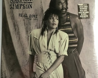 ASHFORD & SIMPSON SEALED Real Love Lp 1986 Original Vintage Vinyl Record Album