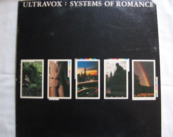 ULTRAVOX - SYSTEMS of ROMANCE Lp 1978 Rare Original Vintage Vinyl Record Album
