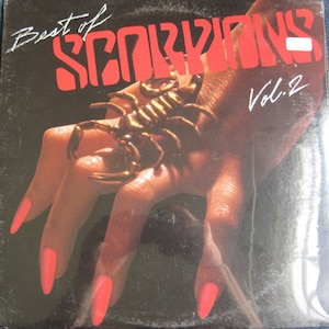 SCORPIONS SEALED Best Of aus den 70er Jahren Vol 2 lp 1984 Seltene Original Vintage Vinyl Schallplatte Album Mint