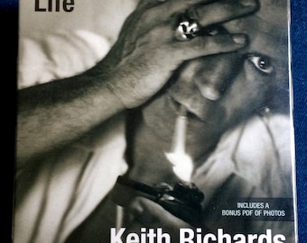 KEITH RICHARDS SEALED Life 20 Cds W/ Johnny Depp Original Vintage Spoken Word Box Set