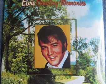 ELVIS PRESLEY SEALED Country Memories Double Lp 1978 Original Vintage Vinyl Record Album Mint