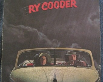 RY COODER Into The Purple Valley lp 1972 Original Vinyl Record Album With Lyric INSERT