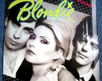 ◆Blondie◆Debbie Harryのサイン入りLP BLONDIE- AUTOAMERICAN SIGNED Album X4 - Debbie Harry, Chris