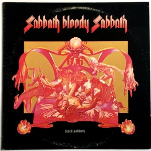 BLACK SABBATH - Sabbath Bloody Sabbath Lp 1974 Vintage Vinyl Record Album With Insert