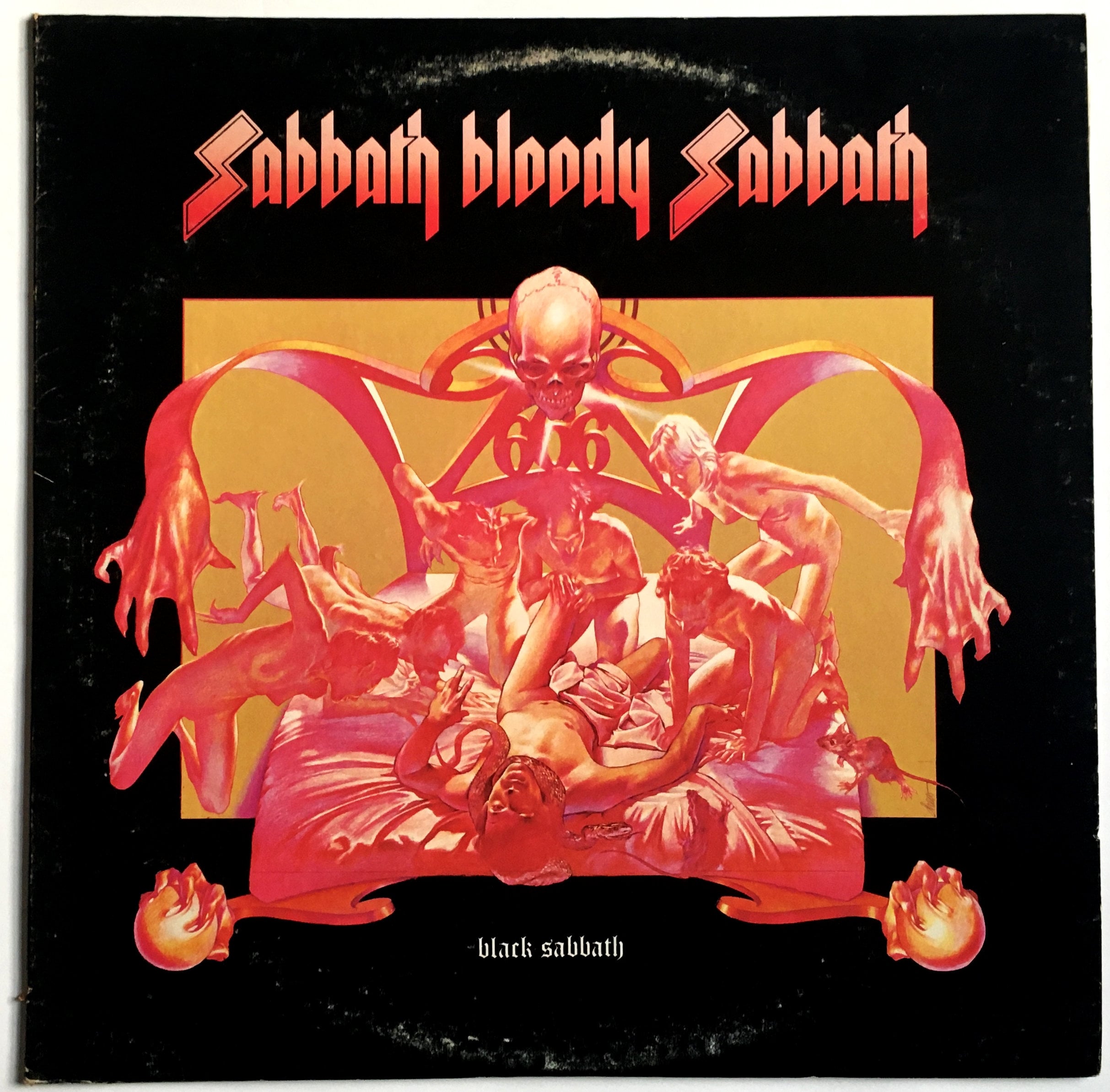 Black Sabbath - Sabbath Bloody Sabbath - Vintage portada del álbum de vinilo  Fotografía de stock - Alamy