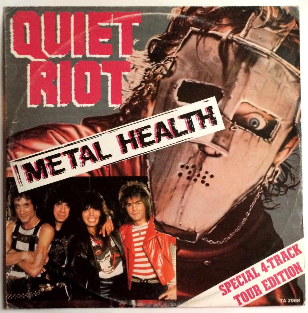 QUIET RIOT Metal Health 4 Song Ep 12 Inch Single 1983 Original Etsy