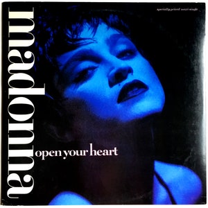 MADONNA - Open Your Heart 12 Inch Single Ep 1986 Original Vintage Vinyl Record Album