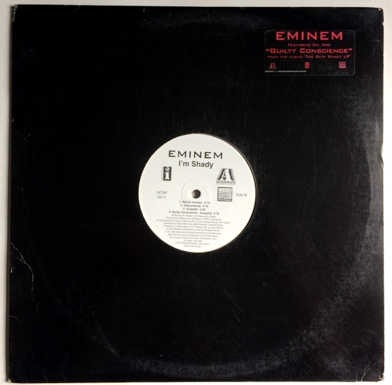 EMINEM - GUILTY CONSCIENCE 12 Inch Single Ep Original Vinyl Record Album