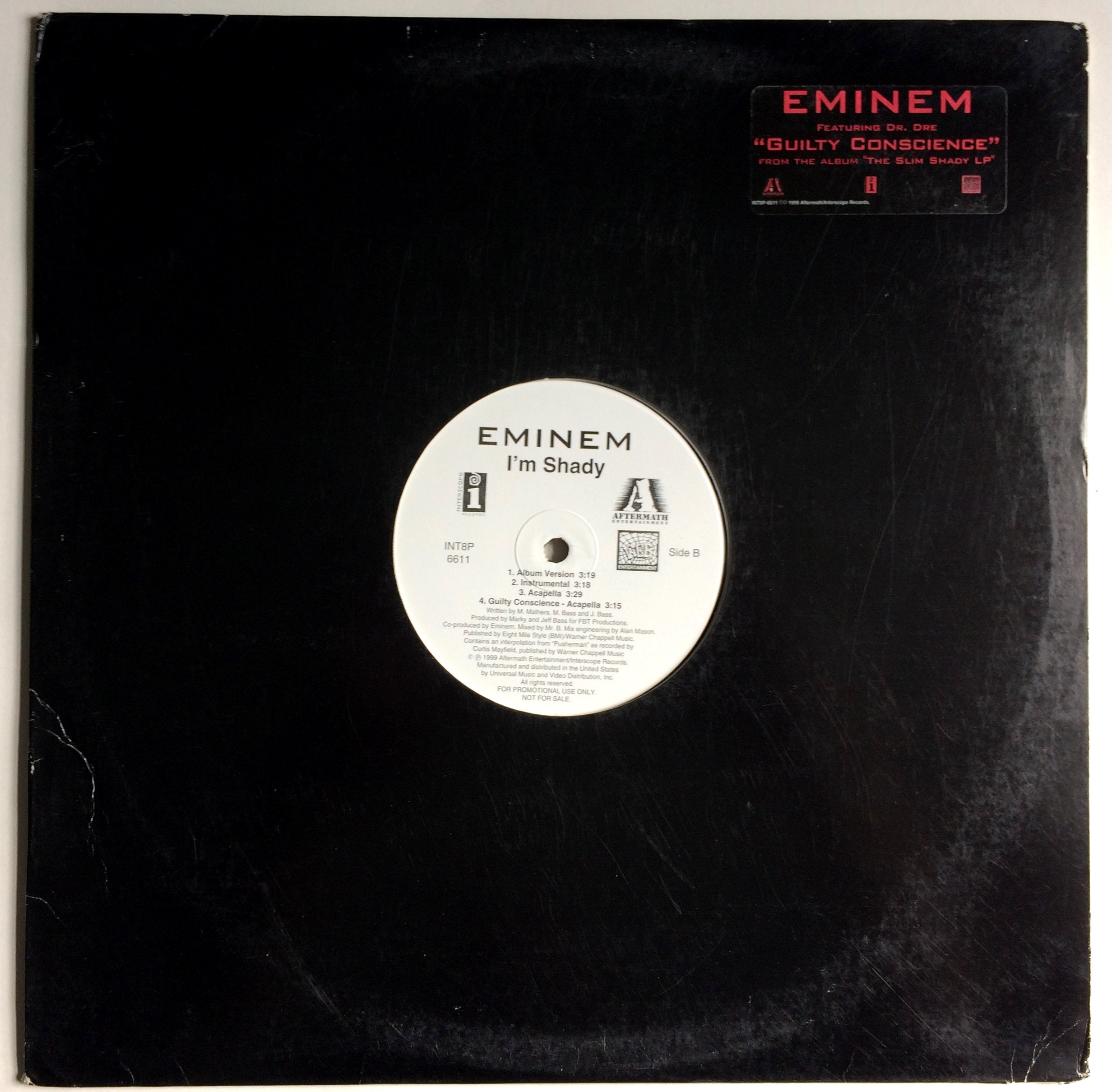 EMINEM GUILTY CONSCIENCE 12 Inch Single Ep Original Vinyl Record Album -   España