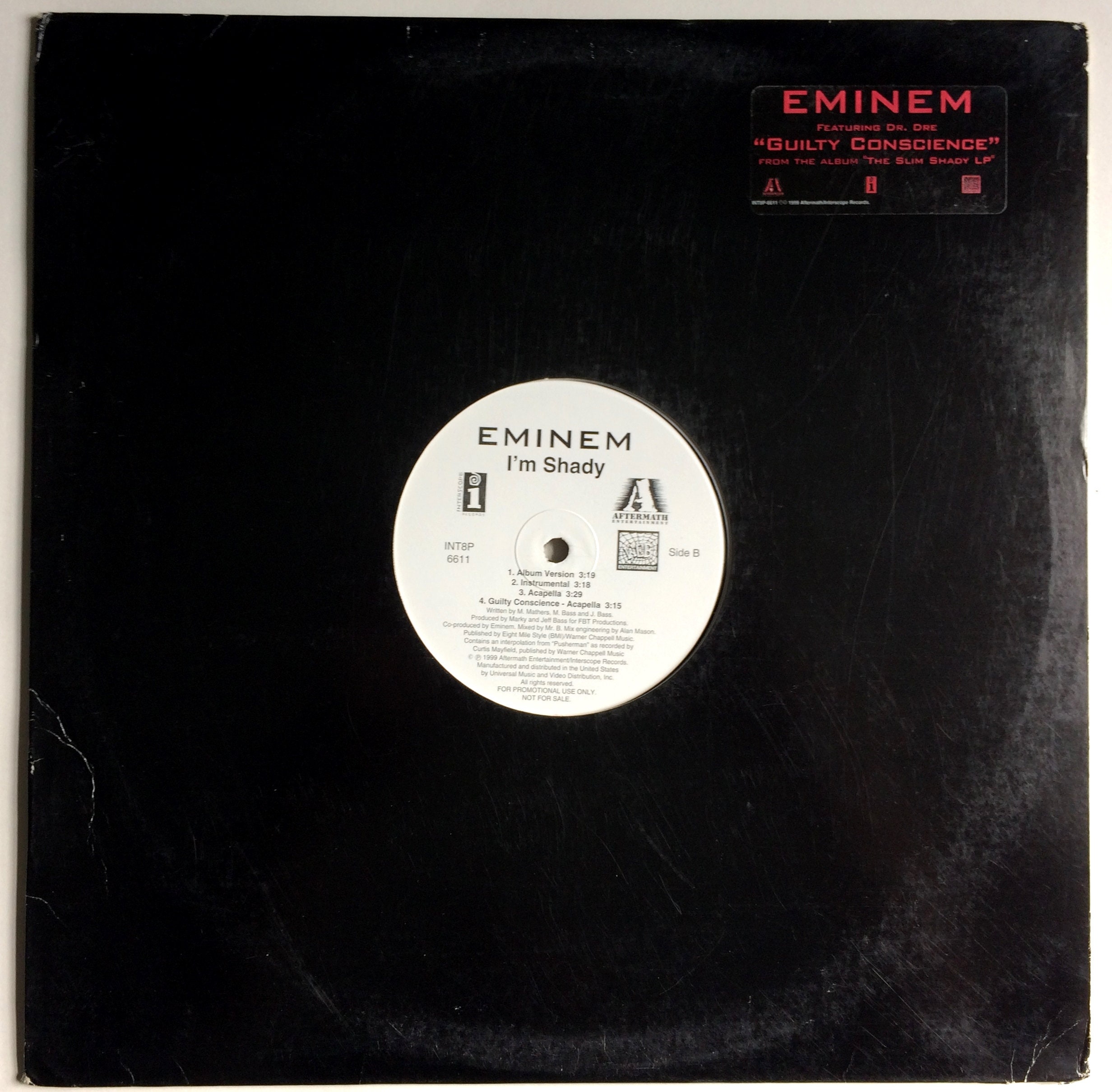 EMINEM GUILTY CONSCIENCE 12 Inch Single Ep Original Vinyl Record Album 