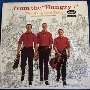 THE KINGSTON TRIO - From The Hungry i 1959 Lp Original Vintage Vinyl Mono Record Album