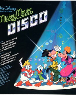 ミッキーマウスディスコ ウォルトディズニー LP 1979 オリジナル