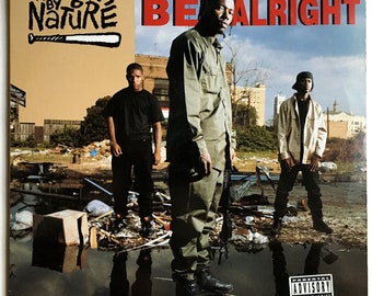 NAUGHTY BY NATURE - Everything's Gonna Be Alright  1991 12 Inch Single Vintage Vinyl Record Album