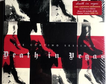 Death In Vegas With IGGY POP SEALED- The Contino Sessions Cd 2000 Compact Disc Original Vintage Vinyl Record Album