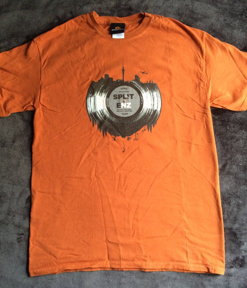 SPLIT ENZ Tshirt Vintage Band Tee T Shirt Etsy