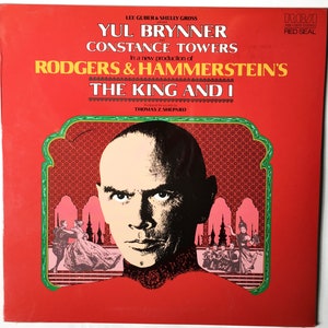 YUL BRYNNER SEALED - The King And I - Original Motion Picture Soundrack  Lp 1977 Original Vintage Vinyl Record Album Mint